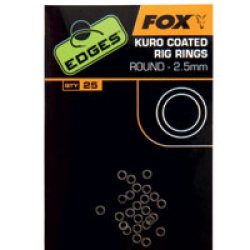 Fox EDGES™ KURO COATED RIG RINGS 3,7mm