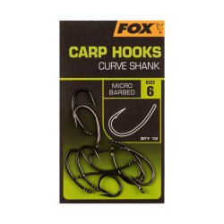 Fox Haczyki Carp Hooks Curve Shank Beaked 2