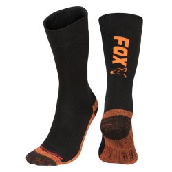 Fox Skarpetki Black / Orange Thermolite long sock 44-47