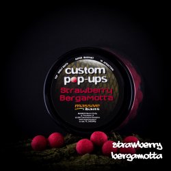 Kulki Massive Baits pop-up Strawberry Bergamotta 18mm