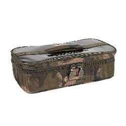 Etui z 12 pojemnikami FOX Camolite 12 Pot Hookbait case