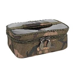 Etui z 8 pojemnikami FOX Camolite 8 Pot Hookbait case