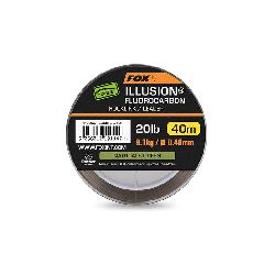 Fluorocarbon FOX Edges Illusion  20lb 9.1kg (0.40mm) x 40m - Naturals Green