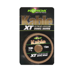 Korda - Kable XT Extreme Leadcore 70lb 15m Brązowy