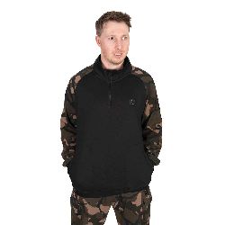 Bluza FOX  LW Black / Camo qtr zip 2 XL