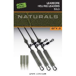 FOX Naturals Leadcore Heli Rig Leaders x 3 