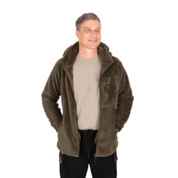 POLAR Fox HD Premium Full Zip Teddy Jacket - Khaki  S