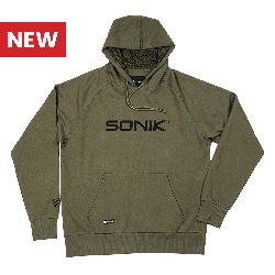 SONIK HOODY GREEN L  bluza