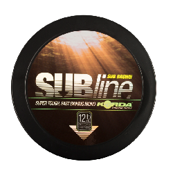 Korda  Subline Ultra Tough 1000m  Brown 10lb   0,30