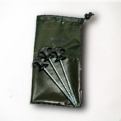 NASHTitan Bivvy Peg 20cm 10 Piece Set śledzie, szpilki